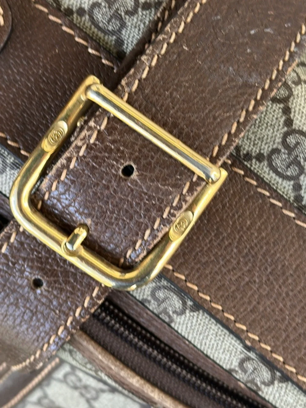 Gucci GG Canvas Suitcase – Rare Vintage Travel Icon | Made in Italy